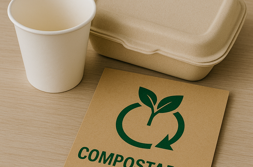 Kompostovatelné materiály: jak fungují bioplastové kelímky, krabičky a tašky